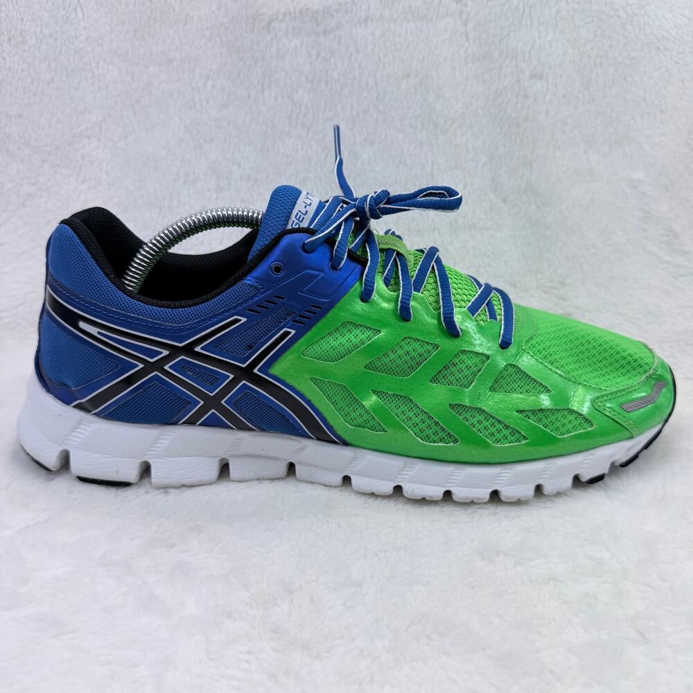 ASICS Gel-Lyte 33 Mens Running Shoes Green Blue Size 11 Lightweight Sneakers